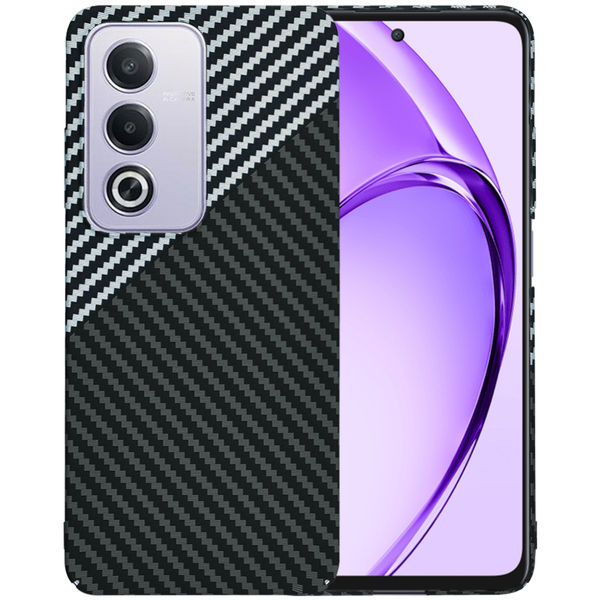 Techsuit - Carbonite FiberShell - Oppo A80 5G - Stealth Gray