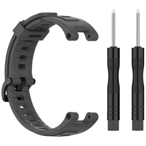 Techsuit - Watchband (W067) - Amazfit T-Rex / T-Rex Pro - Gray