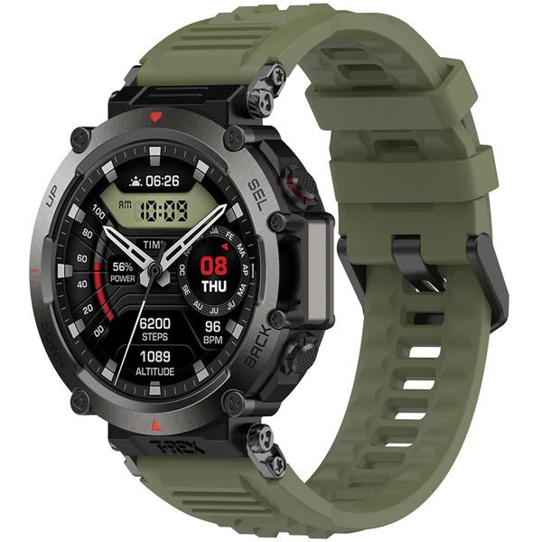 Techsuit - Watchband (W067) - Amazfit T-Rex Ultra - Dark Green
