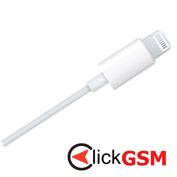 Apple - Original Wired Earphones A1748 (MWTY3ZM/A) - Lightning, In-Ear, with Microphone, 1.2m - White (Blister Packing)