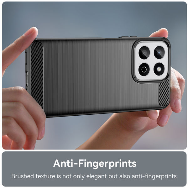 Techsuit - Carbon Silicone - Xiaomi Redmi 14C / Poco C75 - Black