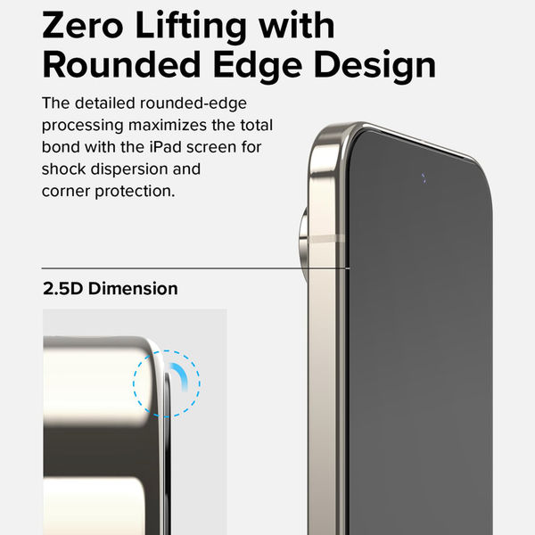 Ringke - Easy Slide Tempered Glass (2 pack) - Google Pixel 9 Pro XL - Clear