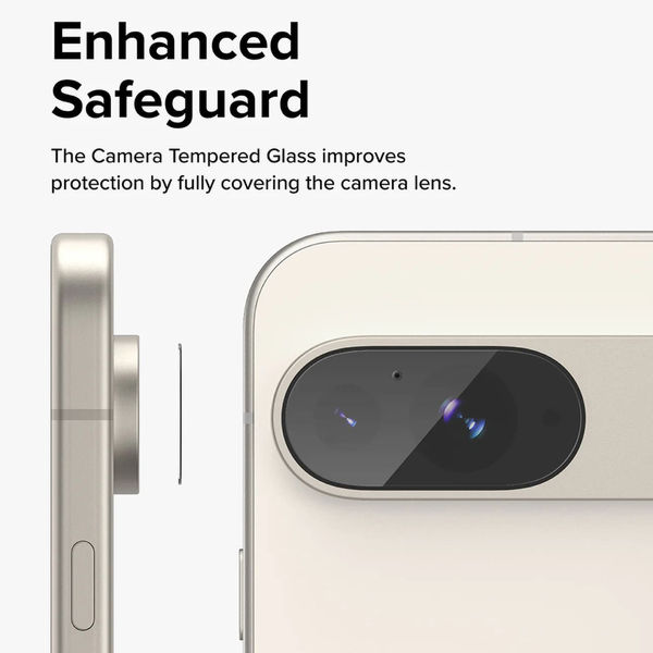 Ringke - Camera Protector Glass (3 pack) - Google Pixel 9 - Clear