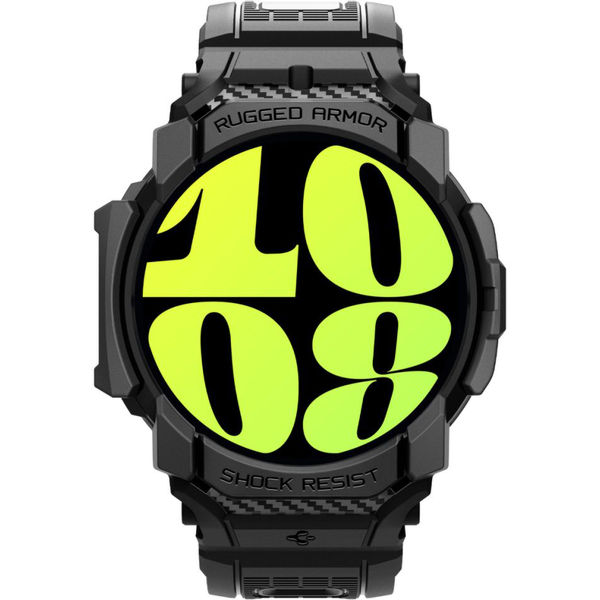 Spigen - Rugged Armor Pro - Samsung Galaxy Watch7 40mm - Black
