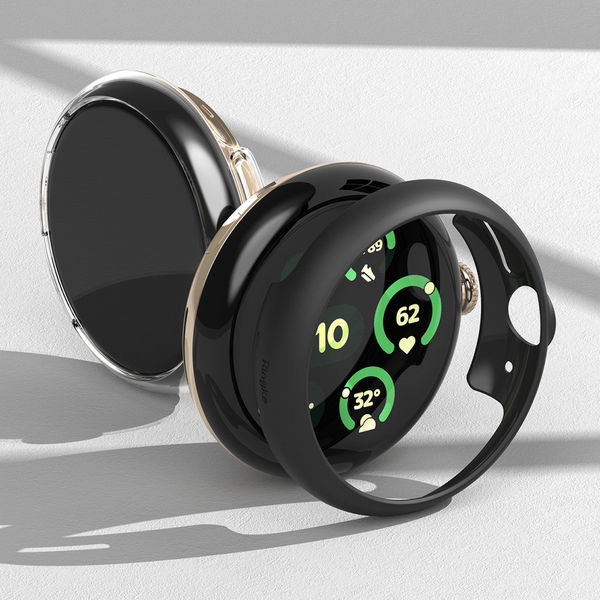 Ringke - Slim (2 pack) - Google Pixel Watch 3 41mm - Clear / Matte Black