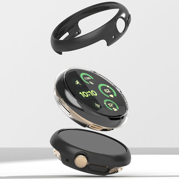 Ringke - Slim (2 pack) - Google Pixel Watch 3 41mm - Clear / Matte Black