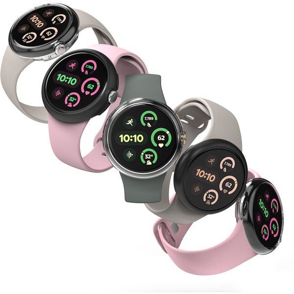 Ringke - Slim (2 pack) - Google Pixel Watch 3 41mm - Clear / Matte Black