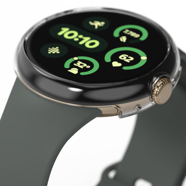 Ringke - Slim (2 pack) - Google Pixel Watch 3 45mm - Clear / Matte Black