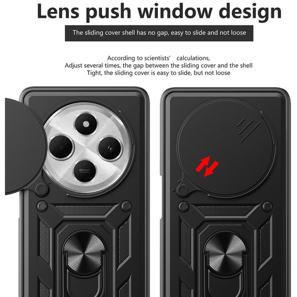 Techsuit - CamShield Series - Xiaomi Redmi 14C / Poco C75 - Black