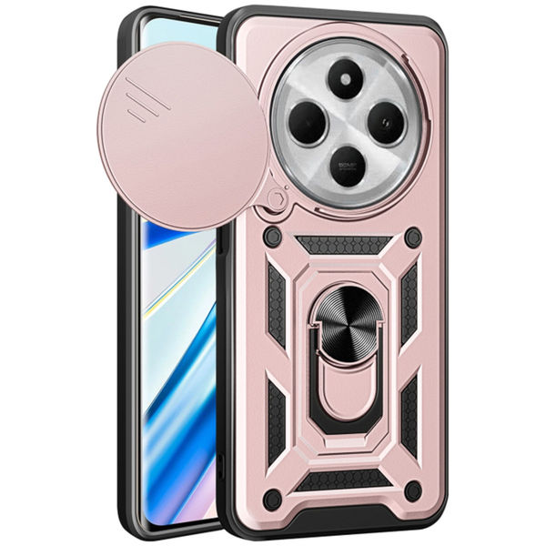 Techsuit - CamShield Series - Xiaomi Redmi 14C / Poco C75 - Rose Gold