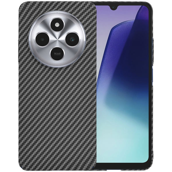 Techsuit - Carbonite FiberShell - Xiaomi Redmi 14C / Poco C75 - Black