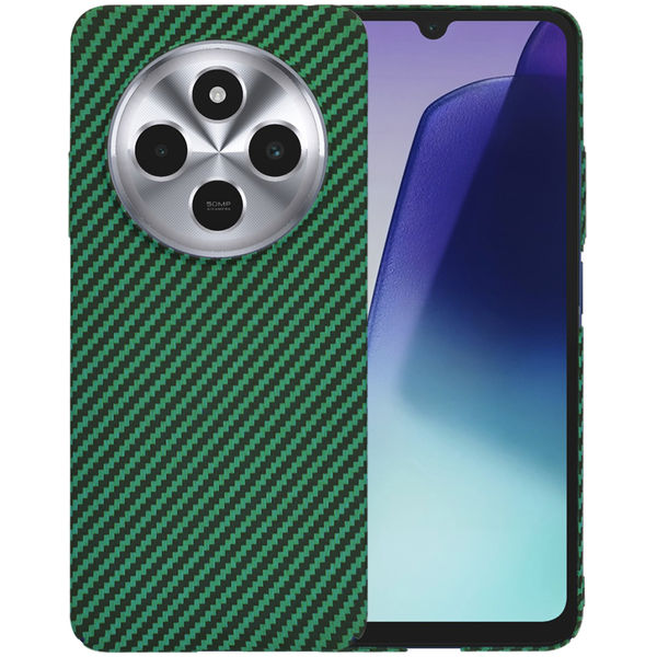 Techsuit - Carbonite FiberShell - Xiaomi Redmi 14C / Poco C75 - Green