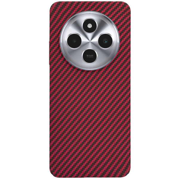 Techsuit - Carbonite FiberShell - Xiaomi Redmi 14C / Poco C75 - Red