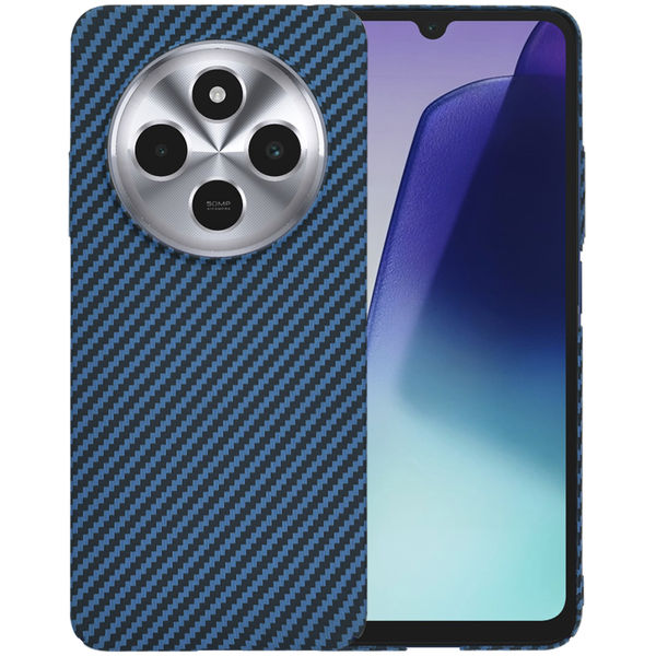 Techsuit - Carbonite FiberShell - Xiaomi Redmi 14C / Poco C75 - Cyan