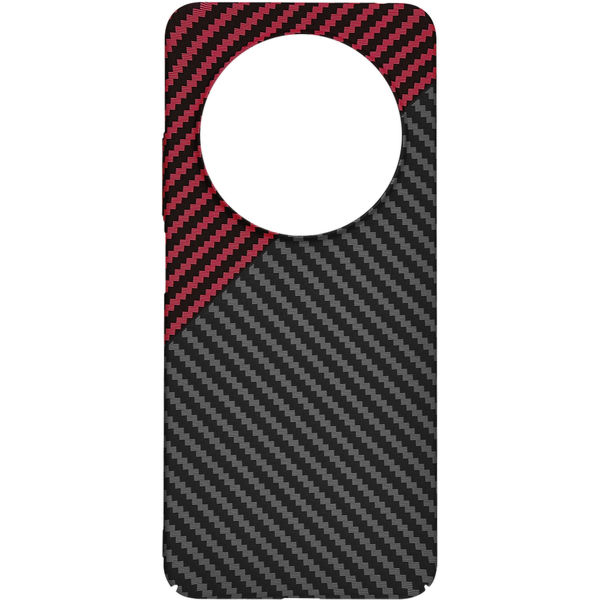 Techsuit - Carbonite FiberShell - Xiaomi Redmi 14C / Poco C75 - Red Vortex