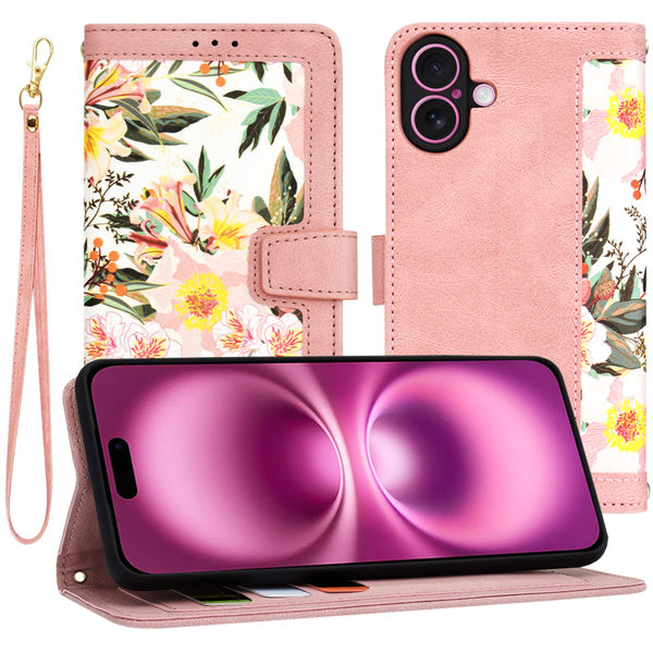 Techsuit - FlipCraft - iPhone 16 Plus - Sweetheart Pink