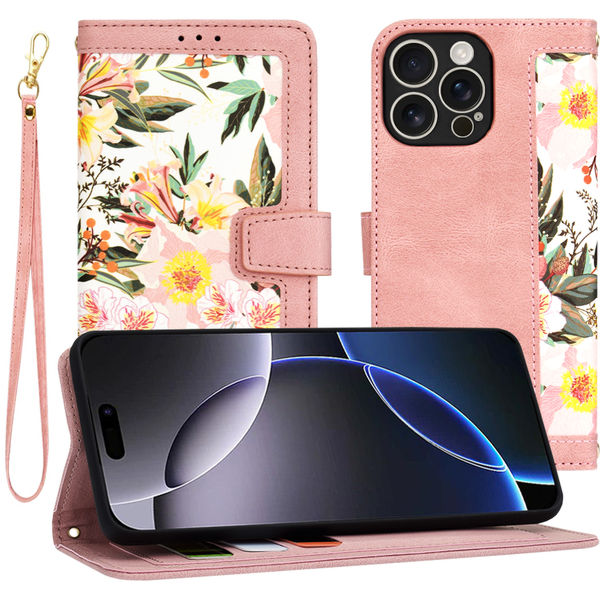 Techsuit - FlipCraft - iPhone 16 Pro Max - Sweetheart Pink