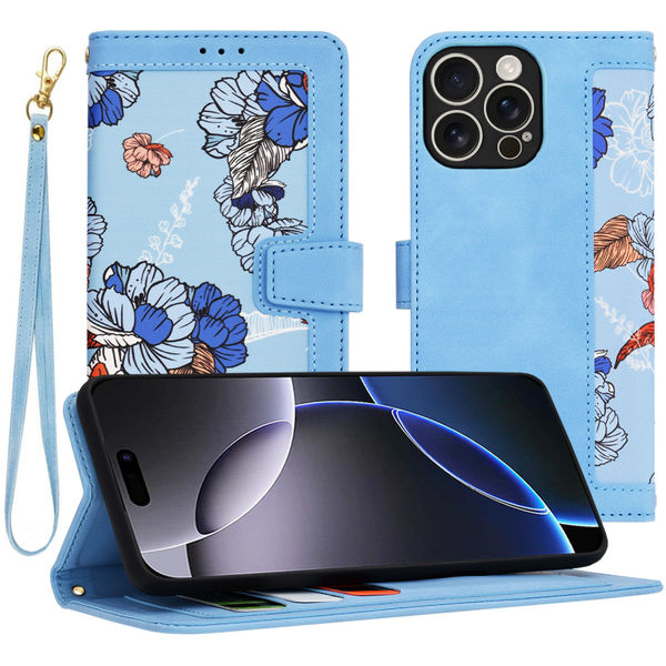 Techsuit - FlipCraft - iPhone 16 Pro Max - Vibrant Blue