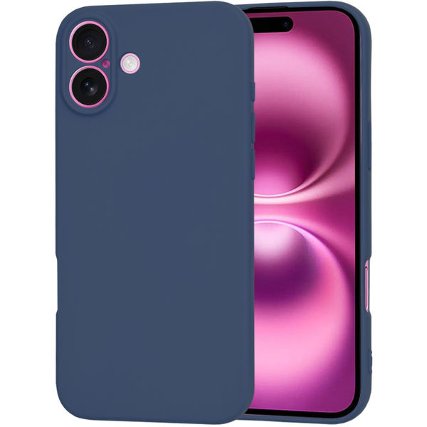 Techsuit - SoftFlex - iPhone 16 Plus - Navy Blue