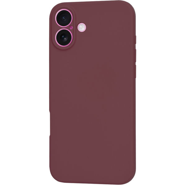 Techsuit - SoftFlex - iPhone 16 Plus - Plum Red
