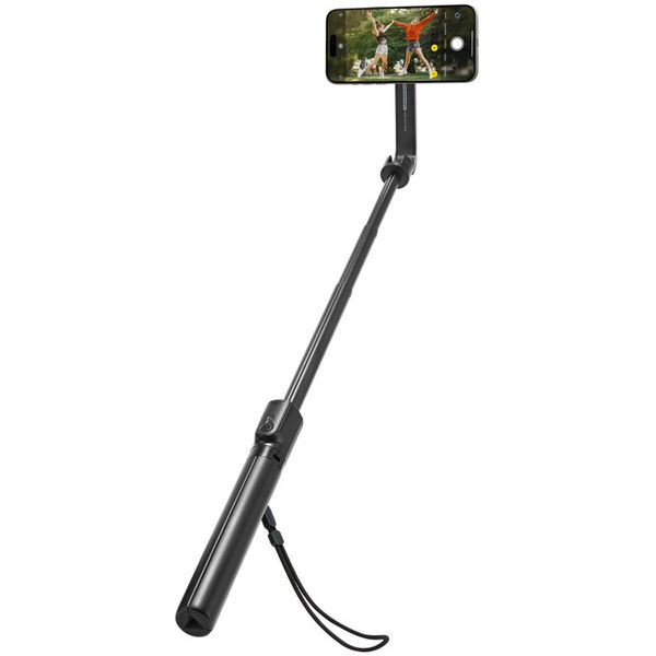 Spigen - Selfie Stick (S580W) - MagSafe Compatible, with Tripod, Stable, Bluetooth, for iOS and Android - Black