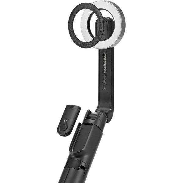 Spigen - Selfie Stick (S580W) - MagSafe Compatible, with Tripod, Stable, Bluetooth, for iOS and Android - Black