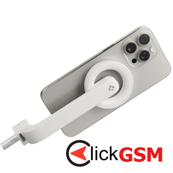 Spigen - Selfie Stick (S571W) - MagSafe Compatible, with Tripod, Stable, Bluetooth, for iOS and Android - Dune Beige