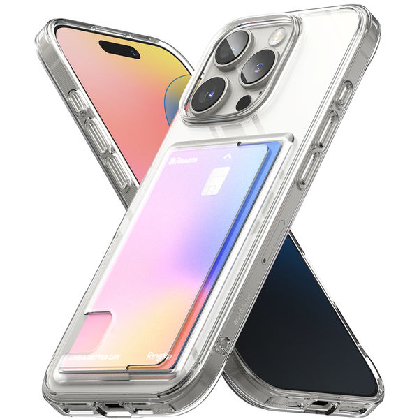 Ringke - Fusion Card - iPhone 16 Pro - Clear