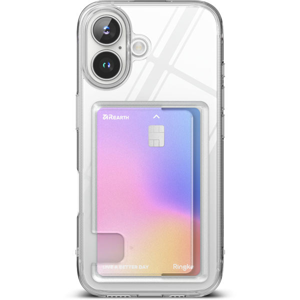 Ringke - Fusion Card - iPhone 16 - Clear