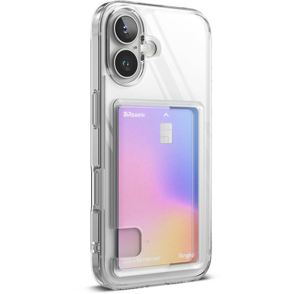 Ringke - Fusion Card - iPhone 16 - Clear