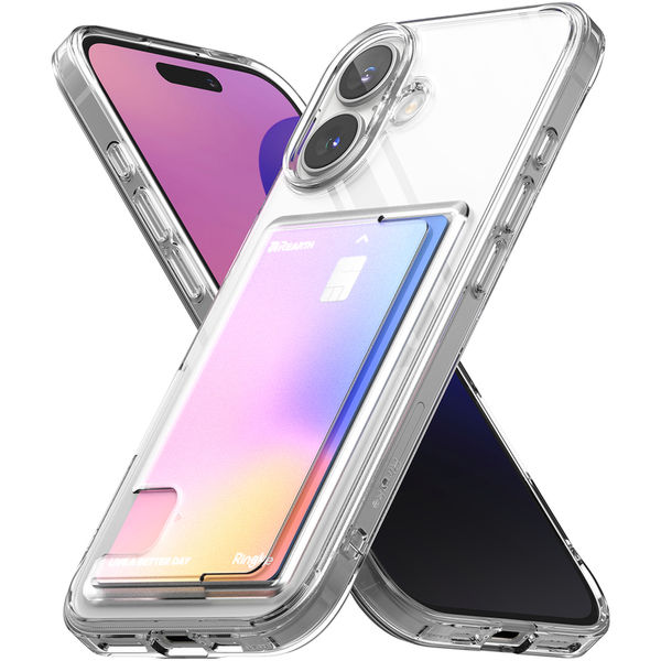 Ringke - Fusion Card - iPhone 16 - Clear