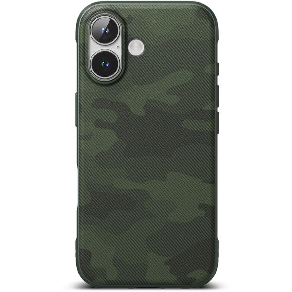 Ringke - Onyx Design - iPhone 16 - Camo Green