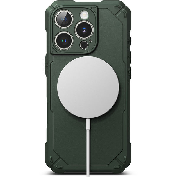 Ringke - Rugged Gear MagSafe - iPhone 16 Pro - Dark Green