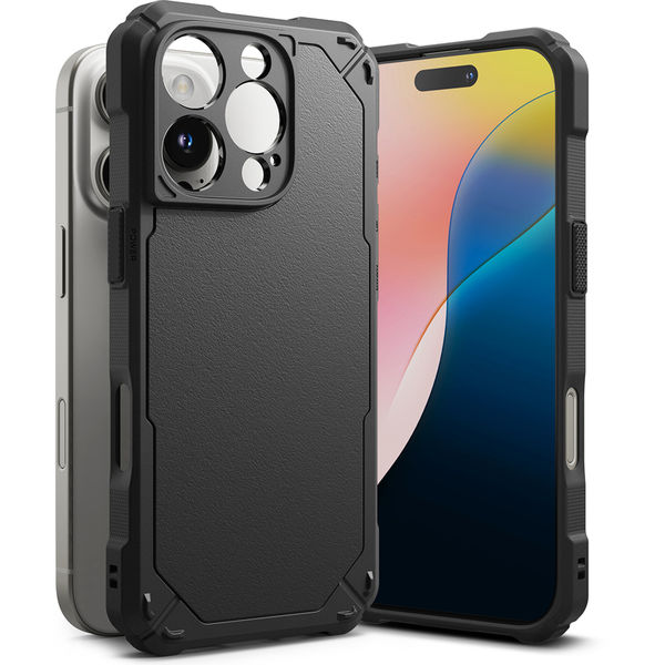 Ringke - Rugged Gear - iPhone 16 Pro - Black