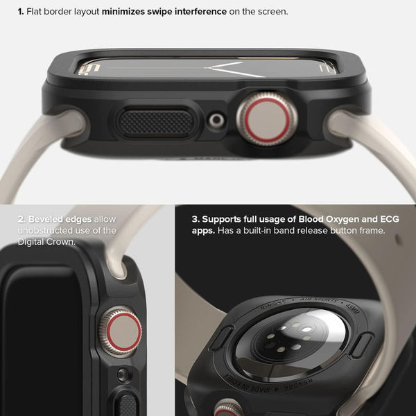 Ringke - Air Sports - Apple Watch 10 46mm - Black