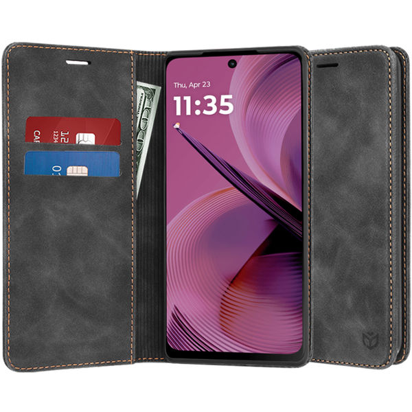 Techsuit - Confy Cover - Motorola Moto G55 - Black