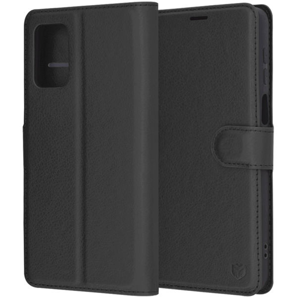 Techsuit - Leather Folio - Motorola Moto G55 - Black