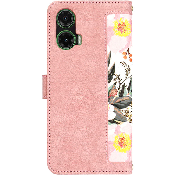 Techsuit - FlipCraft - Motorola Moto G35 - Sweetheart Pink