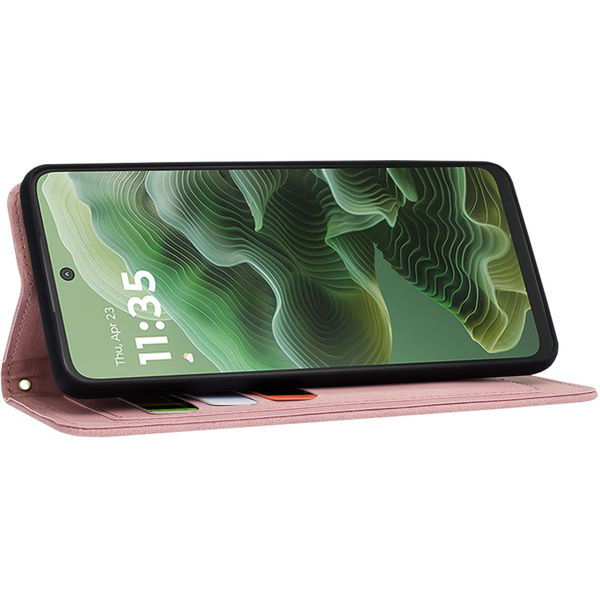 Techsuit - FlipCraft - Motorola Moto G35 - Sweetheart Pink