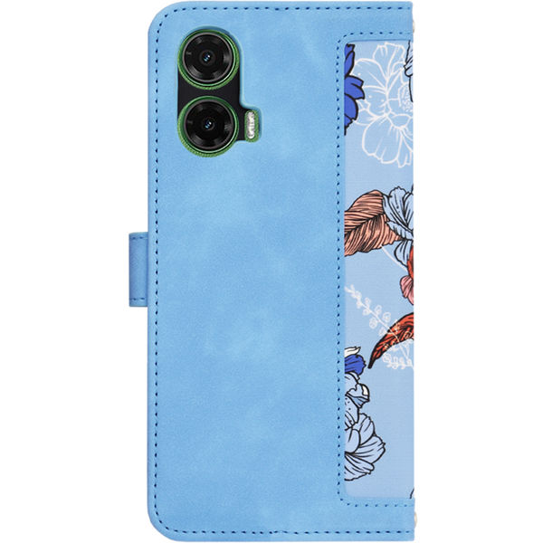 Techsuit - FlipCraft - Motorola Moto G35 - Vibrant Blue