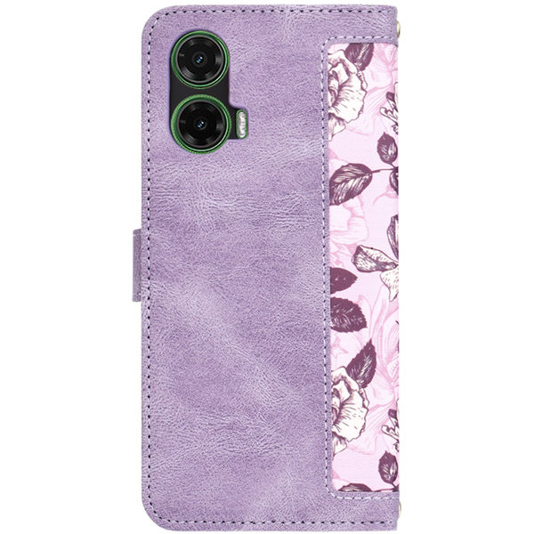 Techsuit - FlipCraft - Motorola Moto G35 - Mysterious Purple