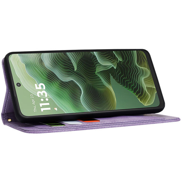 Techsuit - FlipCraft - Motorola Moto G35 - Mysterious Purple
