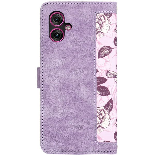 Techsuit - FlipCraft - Motorola Moto G55 - Mysterious Purple