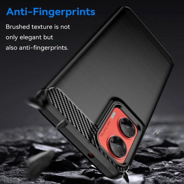 Techsuit - Carbon Silicone - Motorola Moto G35 - Black