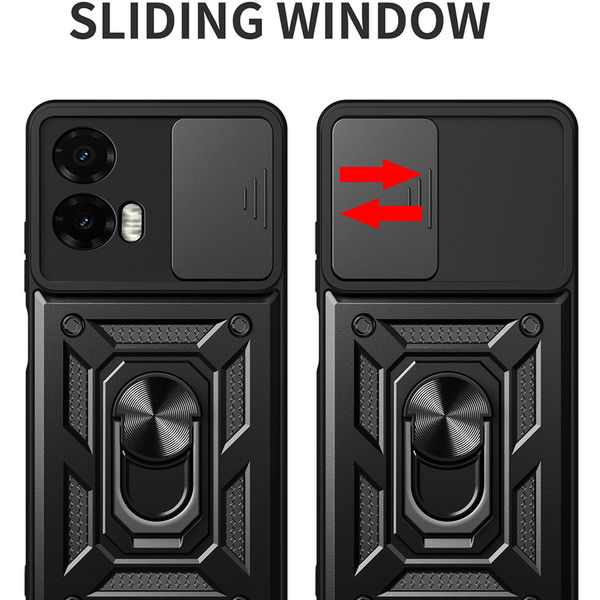 Techsuit - CamShield Series - Motorola Moto G35 - Black