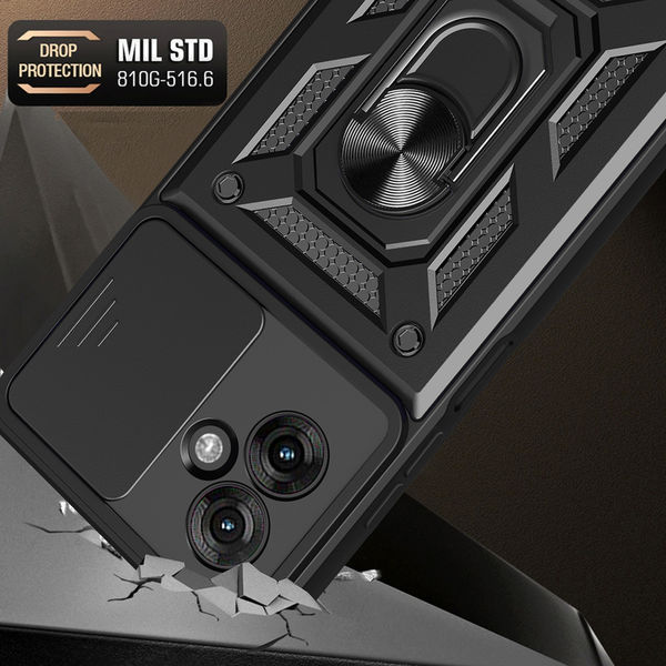 Techsuit - CamShield Series - Motorola Moto G55 - Black