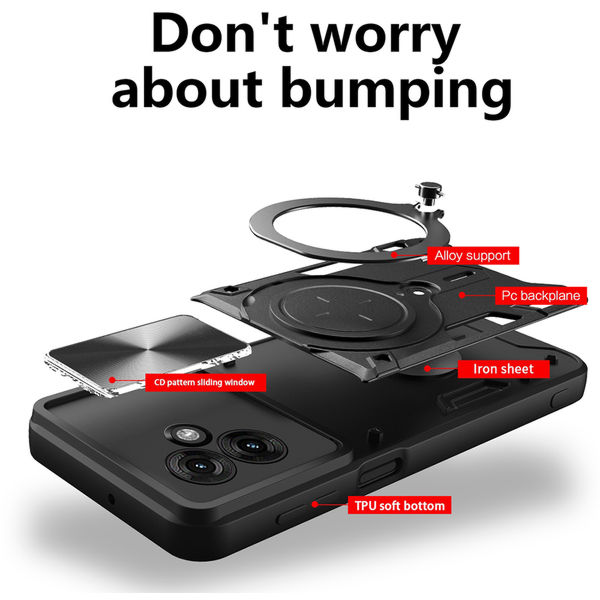 Techsuit - CamGuard Pro - Motorola Moto G35 - Rose Gold