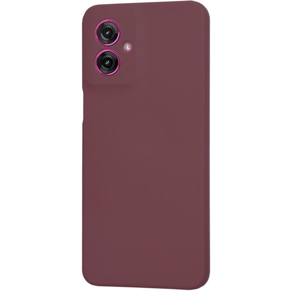 Techsuit - SoftFlex - Motorola Moto G55 - Plum Red