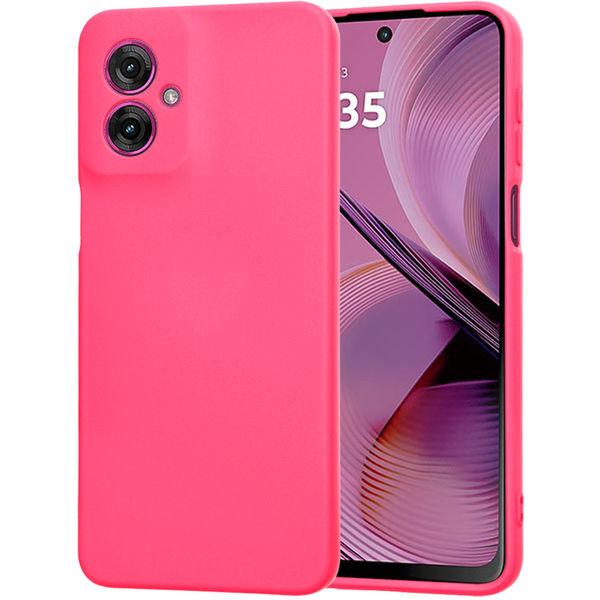 Techsuit - SoftFlex - Motorola Moto G55 - Hot Pink
