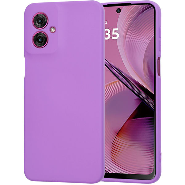 Techsuit - SoftFlex - Motorola Moto G55 - Purple